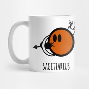 Horoscope - Cute zodiac – Sagittarius (white) Mug